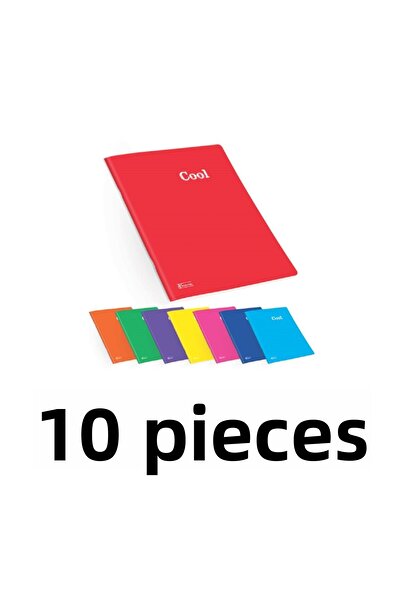 KESKİN COLOR 10 قطع A4 80 YP. مسطرة PP KP. دفتر ملاحظات رائع مخيط