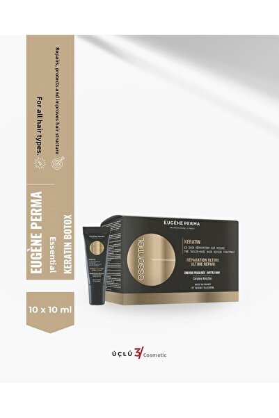 Eugene Perma 10 × 10 مل بوتوكس للشعر بالكيراتين