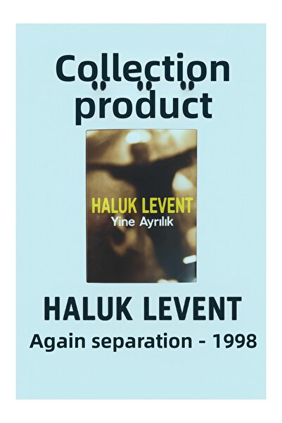 PRESTİJ MÜZİK هالوك ليفنت – فراق مرة أخرى – كاسيت – 1998 – منتج تجميعي