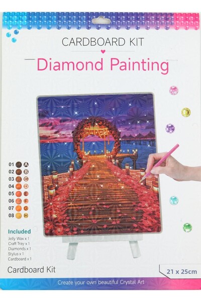 ŞERİFOĞLU Cardboard Bead Kit Seaside 21X25 cm