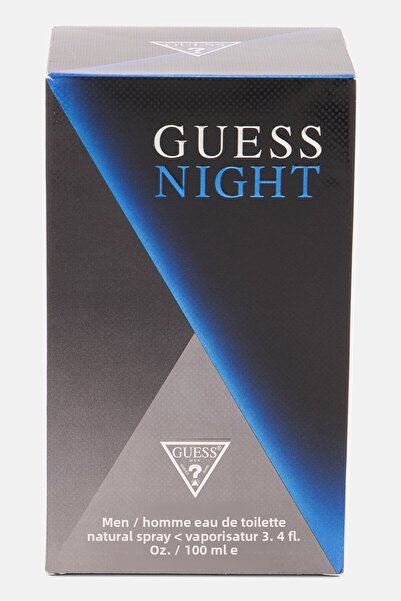 Guess Men Guess Night Eau De Toilette Natural Spray 100 ml, Transparent/Blue