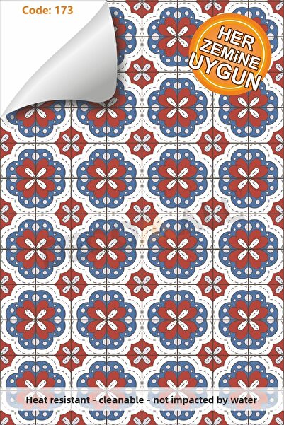 DECOMALL Rezistent la apă 100X100 CM Folie adezivă pentru gresie de marmură p...