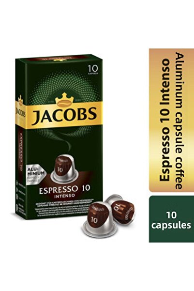 Jacobs كبسولة اسبريسو 10 قهوة مكثفة 1 عبوة