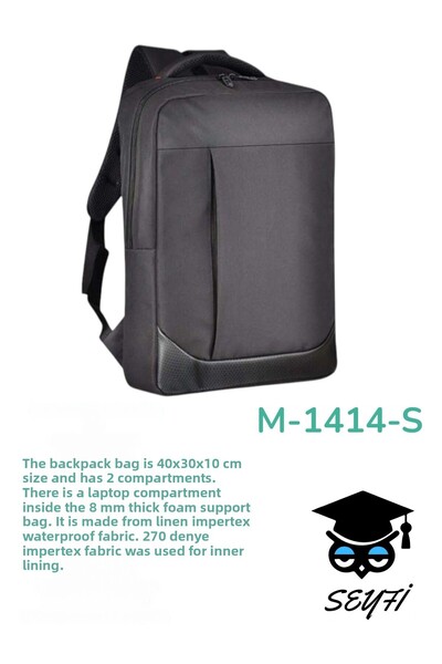 SEYFİKİRTASİYE Document Notebook High School Middle School Primary School University Travel Bag 1St Class Waterproof Fabric