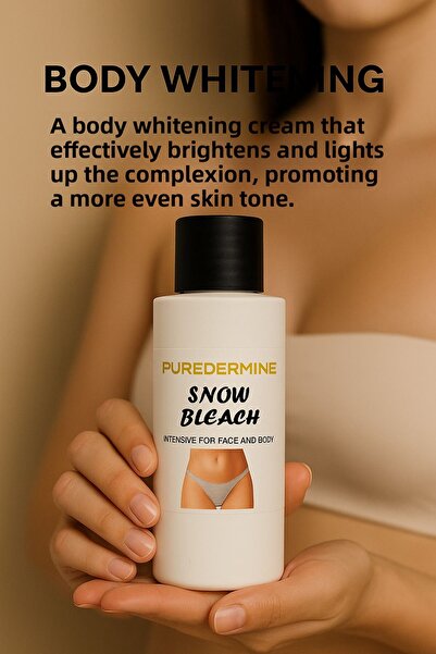 Puredermine كريم تبييض الإبط والبشرة والجسم بخلاصة نياسيناميد - مضاد للعيوب، ...