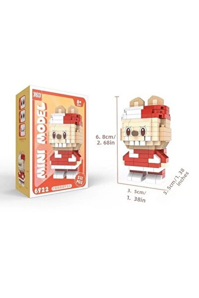 renkli outlet Labubu Bricks Building Blocks Figure Toy