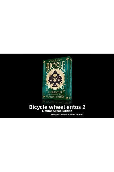 Bicycle بطاقات اللعب المميزة باللون الأخضر من كليك إنتوس
