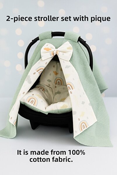 Findlay Baby غطاء ووسادة PUSET Piqued LUXURY