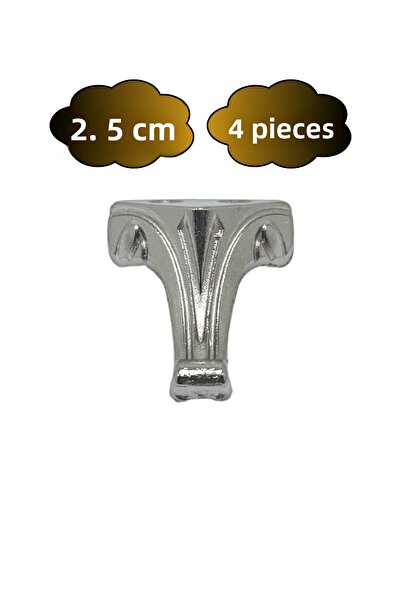 DSYapıAksesuar Picior din metal la modă pentru mobilier și cutie cadou (2,5 c...