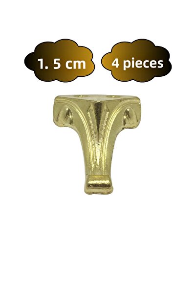 DSYapıAksesuar Picior din metal la modă pentru mobilier și cutie cadou (1,5 c...