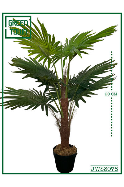 GREEN TOWN نخيل واشنطونيا الصناعي-90cm/9L