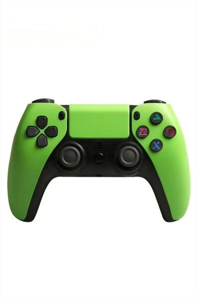 Generic Wireless Bluetooth Controller Gamepad Rechargeable Lithium Battery Green
