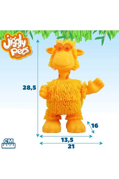 Rally Interactive Dancing Giggly Bits Giraffe - Walks, Wiggles Ears, Plays Fun Music for Kids, Disco Desig