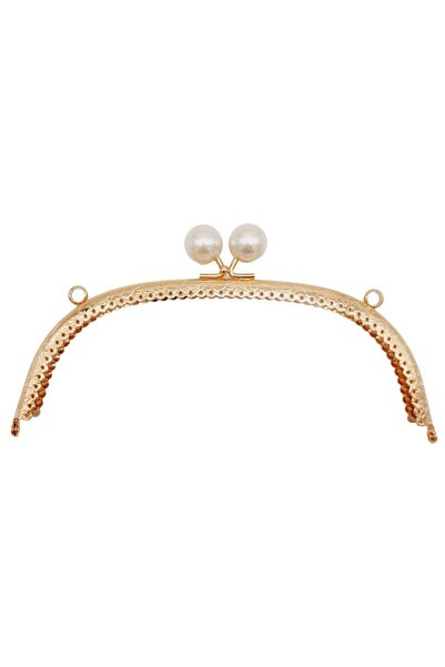 angel çanta aksesuar إكسسوار حقيبة Angel مقاس 20.5 سم بمشبك حقيبة بيضاوي مرصع...