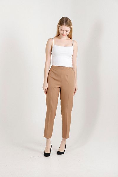 Mogi Butik Large Size Lycra Woven Trousers 3044 - Carrot Leg