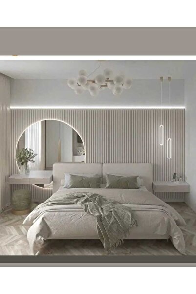 AGT Kargo Bedava Antalya Yıldız Duvar Lambri Profili Lb 3771 s.m.sahara krem