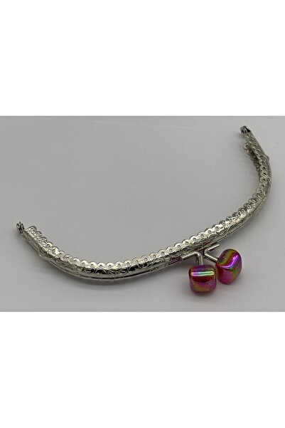 angel çanta aksesuar حقيبة محفظة Angel بيضاوية فضية مقاس 15.5 سم - مشبك بوروس...