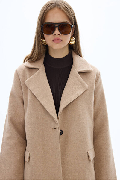 SevdeUgur Γυναικείο παλτό από βιζόν κασμίρ / συλλογή Sevdeuğur