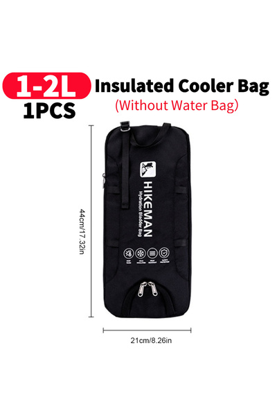 Choice 1PCS 1-2L Hydration Bladder Insulation Sleeve for 1-2L & 2-3L Water Bladder Water Resistant Protecti