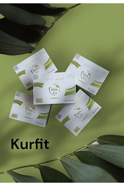 Trex Tea Trextea Trexta Karışık Bitkisel Çay 5 Kutu 300 Şase 5 Aylık Kullanım...