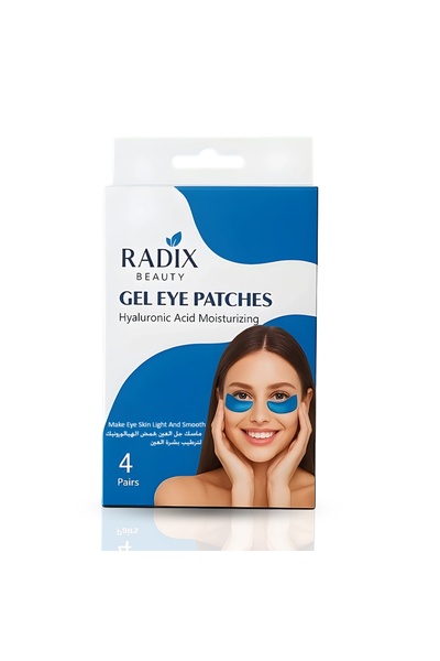 Radix Hyaluronic Acid Eye Gel Mask for Moisturizing Eye Skin 4 Pairs