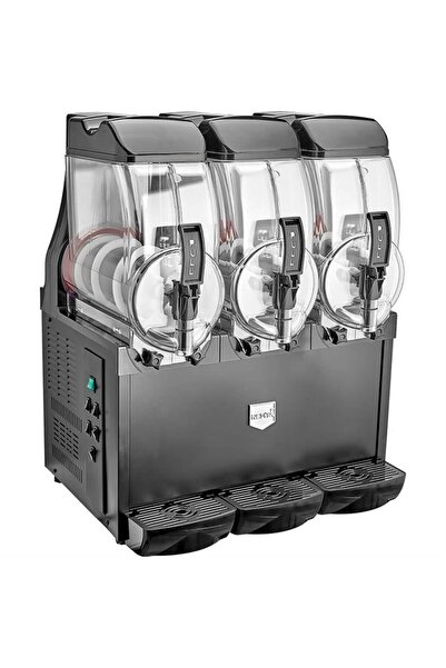 Remta Royal Üçlü 12+12+12 Lt Slush Soğutucu Buzlaş Karlamaç Makinesi - RMT-ST26
