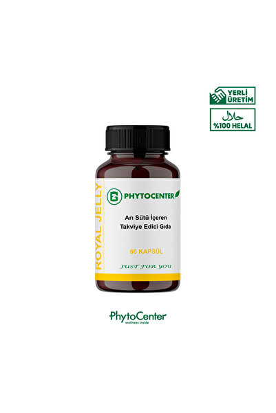 PHYTOCENTER Royal Jelly Arı Sütü Içeren Takviye Edici Gıda 60 Kapsül