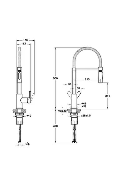 Artema Maestro Pro Sink Faucet A42152