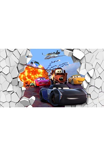 Özen Duvar Kağıtları Şimşek Mcqueen Duvar Kağıdı 12