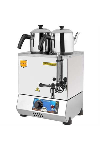 Remta 20 Model Çift Demlikli Elektrikli Çay Ocağı 14 lt (Pleytsiz)