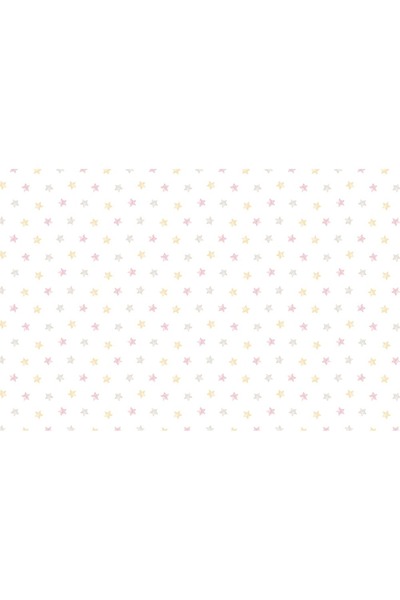 Özen Duvar Kağıtları Yıldızlı Çocuk odası duvar kağıdı , Renkli Yıldızlar Duv...