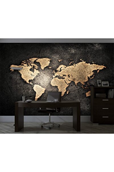 Özen Duvar Kağıtları Dünya Haritası Duvar Kağıdı