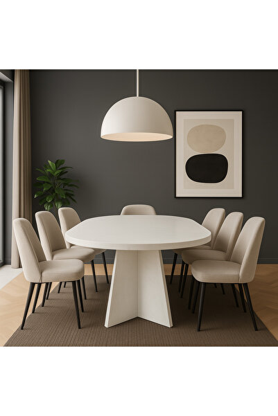 OlcayAksesuar Kanatlı 180x90x75 (KALIN KENAR 36mm) Mutfak Masası Çok Amaçlı M...