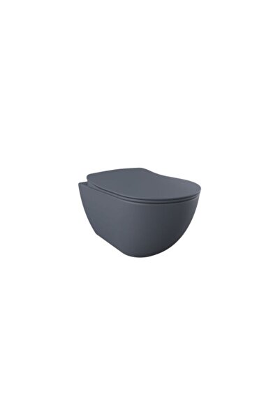 Creavit FE320 Free Asma Klozet ve Yavaş Kapak - Basalt Mat