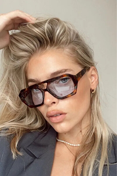 Chunky Frame Wuhle Unisex Black Frame Khaki Glass Square Sunglasses