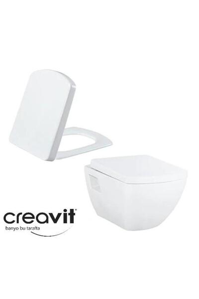 Creavit TP326 Asma Klozet KC6000 Yavaş Kapanır Kapaklı