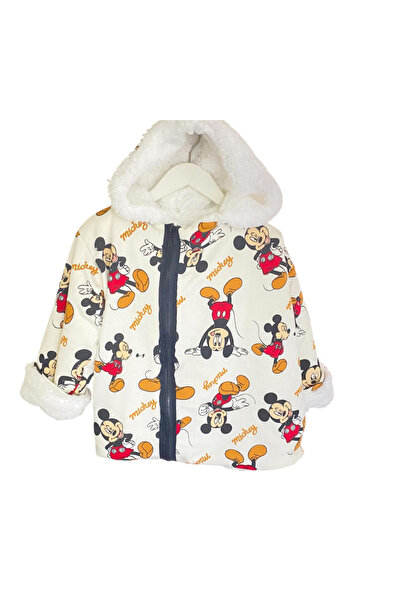 happykds123 Welsoft Mickey Mause Desen Çocuk Mont,pluto Görsel