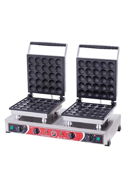 Işıkgaz Silver Elektrikli Çiftli Yuvarlak Bubble Waffle Makinesi