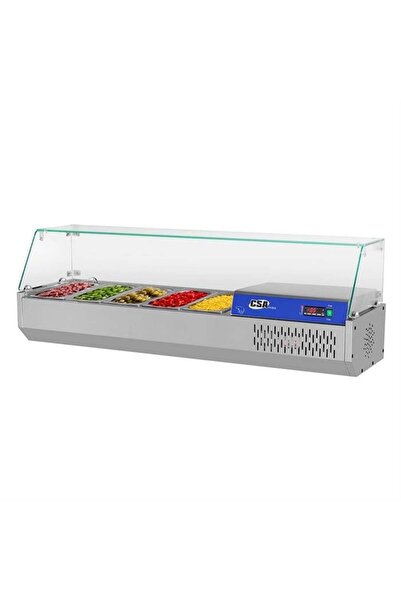 Csa İnox Csa Inox Karacasan Endüstriyel 5 Adet 1/3 Gastronorm Küvetli Set Üst...