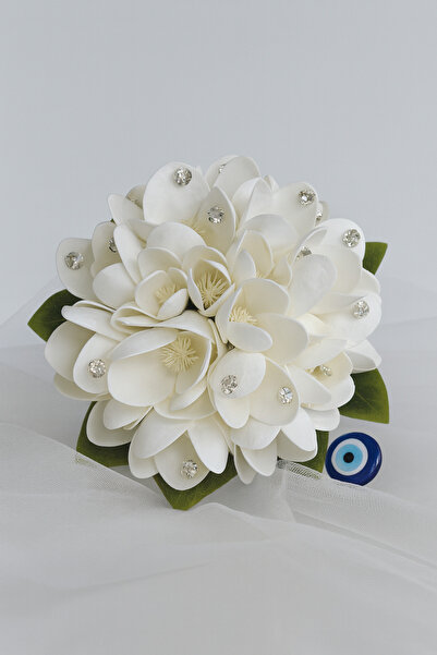 Bioren Beyoğlu Taşlı Manolya Gelin Çiçeği