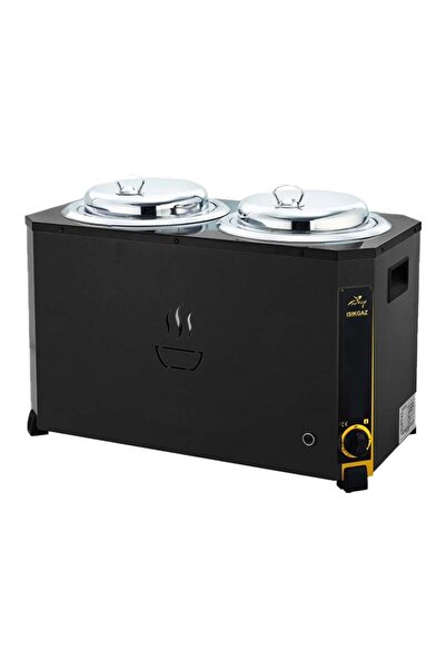 Işıkgaz Silver Elektrikli 9+9 Litre Jumbo Çorba Potu Çorba Kazanı