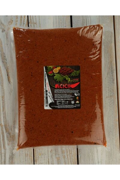 ACICIK ÇİĞKÖFTE Acıcık Çiğköfte (5 kg. Vakumlu paket)