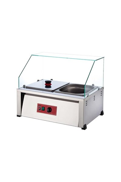 Genel Markalar Silver Endüstriyel Elektrikli Set Üstü 2 Gözlü Benmari