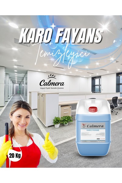 Calmera Endüstriyel Calmera Karo Fayans Temizleyici 20kg