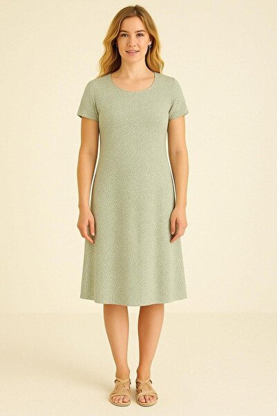 COTENCONCEPT Φόρεμα 2 τεμαχίων ντραπέ Άνετο χτενισμένο βαμβακερό ύφασμα