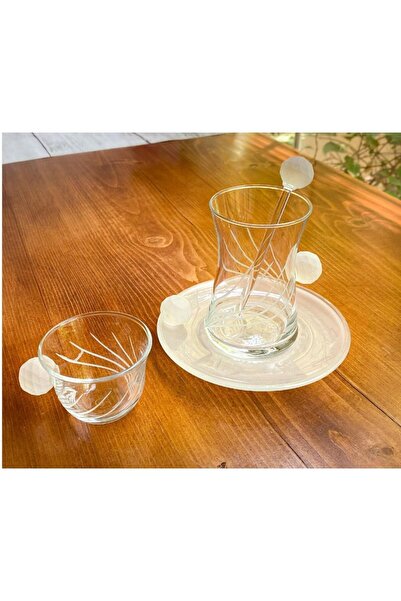 Turkish Store İstanbul 24 parça çay ve kahve seti