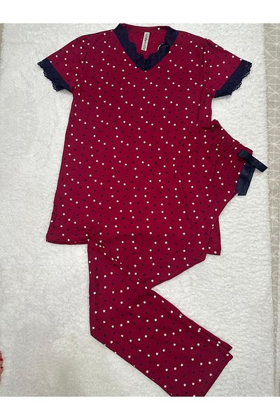 Lady Queen Ring Viscose Pajama Set
