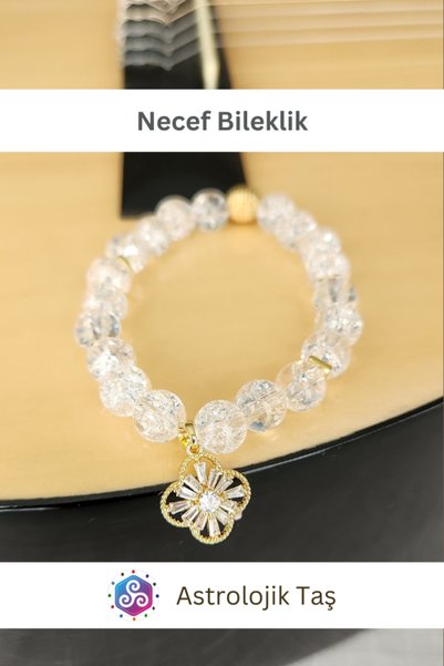 Astrolojik Doğal Taş Nefez Stone Natural Stone Bracelet - Certified - Nefez Stone & Hematite