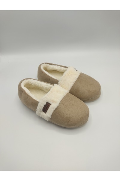 fluffy Εσωτερικά ζεστά βελούδινα, Εξωτερικά αθόρυβα σουέτ ύφασμα, Ποιοτικά γυναικεία παπούτσια για το σπίτι Παντόφλες