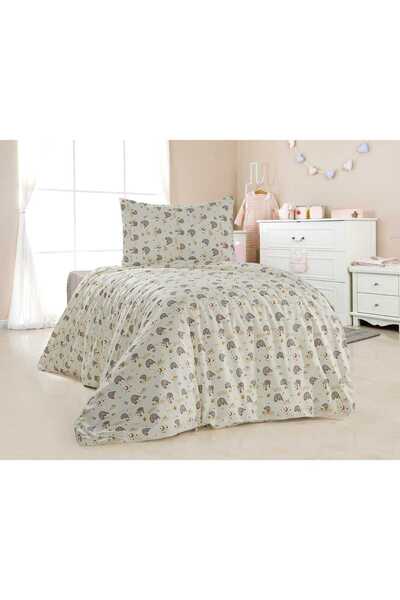 Home طقم نوم كوتون مونتيسوري 100% قطن 155*215 غطاء لحاف بيير كاردين غطاء لحاف داخلي وغطاء وسادة